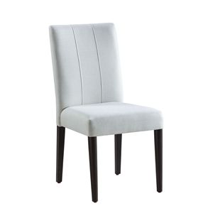 Carena Set of 2 <b>White</b> Finish <b>Dining</b> <b>Chairs</b> - Product Image 1