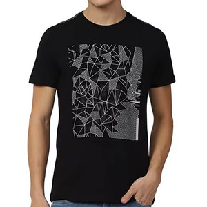 Camiseta de hombre con pedrería de corte holgado de Pakistán, nuevo diseño, mejor precio, camiseta de hombre con pedrería para venta en línea - Product Image 1