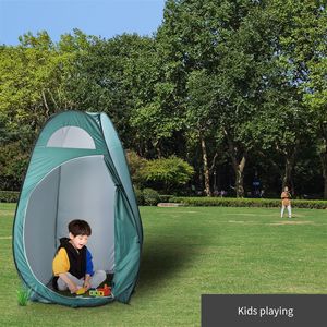 Quick Setup Pop Privacy Portable Outdoor Shower Tent with Waterproof Zipper Closure for <b>Camping</b> Beach RV Travel - Product Image 6
