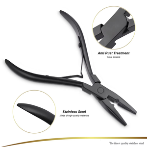 2026 New Design High Quality Stainless Steel Metal Pliers Hair Extension Kit-Commercial Use Salon Supplies Customizable MIANBRO - Product Image 2