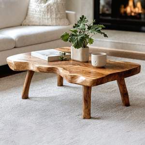 Mesa de Centro Decorativa de Madera Premium para un Estilo de Sala de Estar de Lujo, Creando un Mueble Sofisticado - Product Image 1