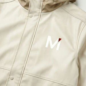 Veste imperméable à capuche unisexe pour l'hiver, vente en gros, personnalisation du logo sur le devant, style urbain, coupe-vent léger de qualité supérieure - Product Image 5