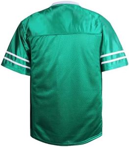 เสื้อฟุตบอลแบบเรียบเนียนมืออาชีพ คอวี สกรีนลายตามสั่ง เสื้อยืดฟุตบอลสำหรับนักกีฬา ชุดกีฬาสโมสรฟุตบอล - Product Image 2