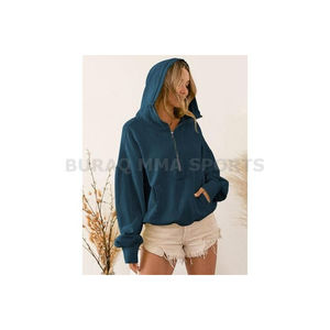 Suéter de Punto con Capucha para Mujer, Corte Holgado, Informal, para Invierno, Colores Personalizados Disponibles - Product Image 5