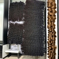 Extensiones de Cabello Remy Indio al por Mayor, Súper Doblemente Tramado, Virgen, Natural, Ondulado, para Tejido de Cabello en Alibaba.com