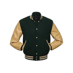 Veste universitaire sur mesure de haute qualité avec corps en laine et manches en cuir, veste universitaire style Letterman - Product Image 3