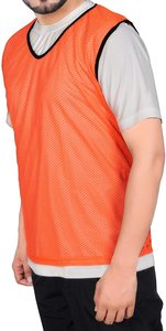 Reversible Soccer <b>Training</b> Vests Bulk Wholesale Quick-Dry Breathable Sports Pinnies OEM Manufacturer Low MOQ - Product Image 6
