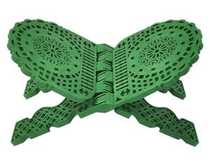 Rehal Yellow - Soporte Plegable de Plástico para Libros Sagrados de 15 Pulgadas (Amarillo), Decorativo y Duradero, Ideal para el Corán, la Gita, la Biblia - Product Image 6