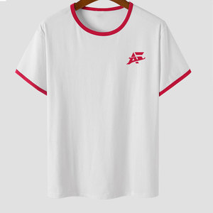 Camiseta Moderna Esencial con Cuello Redondo que Ofrece un Ajuste Relajado y un Estilo Contemporáneo - Product Image 1