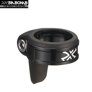 แคลมป์หลักอานจักรยานเสือภูเขา DABOMB น้ำหนักเบา ผลิตจากอะลูมิเนียมกันน้ำ แบบ CNC ติดตั้งด้วยสลักเดียว พร้อมปลอกยาง ขนาด 34.9 มม. น้ำหนัก 27 กรัม ผลิตในไต้หวัน สำหรับจักรยานเสือภูเขา/จักรยานถนน - Product Image 1