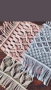 Manteles Individuales Rectangulares de Macramé Bohemio Personalizados al por Mayor, Accesorios Ecológicos para el Hogar, JNC Macramé - Product Image 2