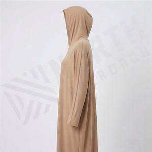 Abaya d'hiver, Kaftan, Vêtements Islamiques pour Femmes, Robe Unie Épaisse, Couleur Personnalisée, Teinte, Vente en Gros, Manches Longues, Vêtement d'extérieur Modeste - Product Image 3