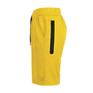 Shorts de sport personnalisés pour hommes en molleton bouclette 2026, motif uni, 100 % coton, avec entrejambe de 5 pouces - Product Image 3