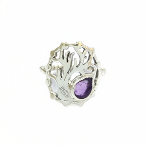 Bague de mode en améthyste de 2,8 grammes - Product Image 2