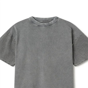 เสื้อยืดโอเวอร์ไซส์ผู้ชายผ้าฝ้าย 100% พิมพ์ลายตามสั่ง สตรีทแวร์ 230 GSM แห้งเร็ว ระบายอากาศดี ไม่เป็นขุย สำหรับใส่ลำลอง - Product Image 2