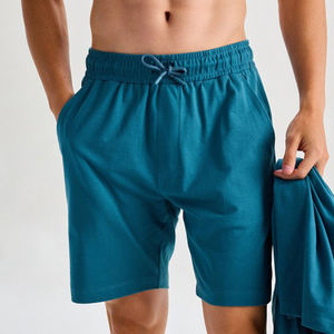 Wholesale Lightweight Cotton T-<b>Shirt</b> Short Set Tracksuits <b>For</b> <b>Men</b> Breathable <b>Summer</b> Joggers Suits Custom LOGO Cotton Twin Set - Product Image 3