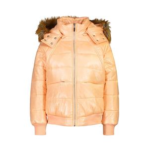 แจ็คเก็ตบอมเบอร์ผู้หญิงแบบหนาสำหรับฤดูหนาวปี 2022 ผลิตตามแบบ OEM ผ้าไนลอนแบบเย็บติดกัน  รับทำโลโก้ตามสั่ง ทรงโอเวอร์ไซส์ - Product Image 1