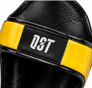 Protectores de Espinilla de Boxeo Personalizados de Fábrica, de Cuero PU, Acolchados Profesionales, Ligeros y Ajustables para Entrenamiento - Product Image 5