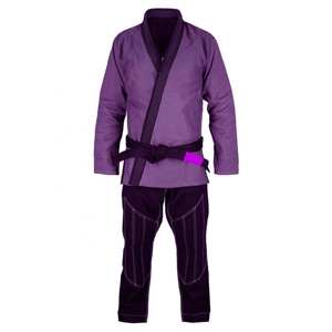 <b>Purple</b> BJJ Gi <b>Kimono</b> 100% Cotton Regular Fit Durable Brazilian Jiu Jitsu Gi Adult Martial Arts Wears training uniform - Product Image 3