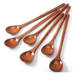 Eco-Friendly Olive Wood Spoon <b>Set</b> with Smooth Finish for Cooking, Mixing and Serving Food - Product Image 2