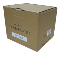 Impresora Térmica TGP-58CR TOP con Soporte SDK para Máquinas de Videojuegos y Máquinas Expendedoras, 12V DC, Ancho de Rollo de 560.5mm, 700g (Sin Rollos)