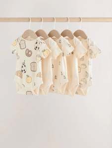 Combinaison bébé Annamar Clothing personnalisée en bambou 95% et élasthanne 5%, douce, extensible, respirante, écologique, avec fermeture boutonnée - Product Image 2