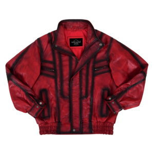 Chaqueta Bomber de Invierno para Hombre, Personalizada, 100% Cuero Napa Genuino Encerado, Estilo Vintage, Cierre de Cremallera YKK, Forro de Poliéster, Cuello Alto - Product Image 4