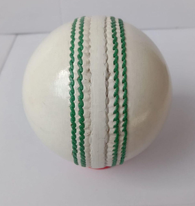Pelota de Cricket de Cuero Rosa de 156g, con Hilo Negro, Pelota de Partido de la Liga de Cricket, Grado Profesional, Cosida a Mano - Product Image 2