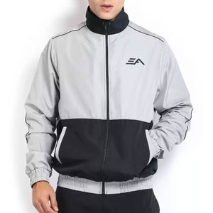 Chaquetas Cortavientos de Invierno para Hombre, Servicio OEM, Cuello Alto, Logotipo Frontal, Ecológicas, Transpirables, Alta Calidad, MOQ Bajo - Product Image 1