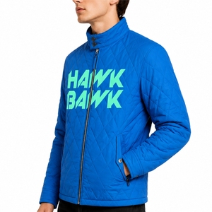 Chaqueta Casual Acolchada para Hombre, Estilo Moderno para el Día a Día, Chaqueta con Diseño de Diamantes, Ropa Casual Acolchada - Product Image 3