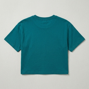 Women T-Shirt Boxy Fit Short Sleeve 100% Cotton Casual Streetwear Wholesale Custom Logo OEM Service Breathable Soft - Product Image 5