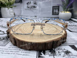 Rimless Square <b>Sunglasses</b> Pear & <b>Round</b> Cut Moissanite Diamond Iced Out Luxury Eyewear Unisex Hip Hop Designer Glasses Gift - Product Image 2