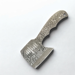 Lame de hachoir en acier Damas personnalisée en gros, lame vierge pleine longueur pour cuisine, fourniture pour l'artisanat de lames, directement de l'usine - Product Image 1
