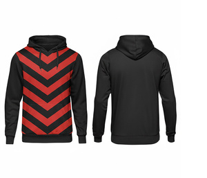 Sweat à capuche OEM entièrement sublimé avec impression de logo personnalisé – Sweat à capuche personnalisé pour équipe, homme, femme, jeune, veste à capuche d'entraînement, vêtements de sport - Product Image 2