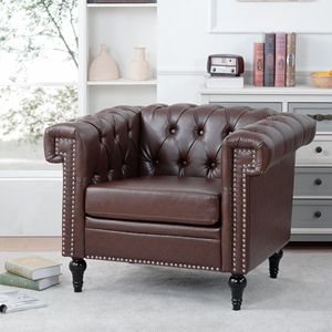 Poltrona Singola per Soggiorno, Comoda Sedia per Arredamento Casa - Product Image 3