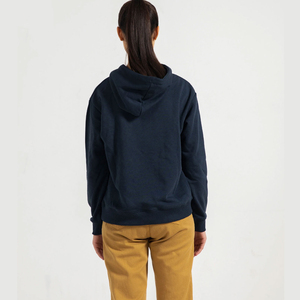 <b>Long</b> <b>Hoodie</b> for Women Solid Color Street Fashion Pullover Sweatsuit Winter Loose Style Hooded Collar 100% - Product Image 5