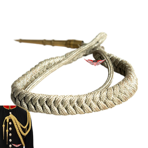 Aiguillette tissée couleur argent - Product Image 1