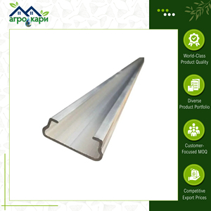 Perfil de Acero Galvanizado de Alta Calidad de 2m con Canal de Bloqueo de Película y Alambre Ondulado para Fijación Segura de Película de Polietileno para Invernaderos y Agricultura - Product Image 2