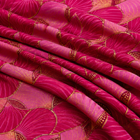 Kain Cetak Lilin Afrika Ankara Premium, Kain Batik Katun untuk Pembuatan Pakaian, Busana Fashion, Grosir, Ekspor