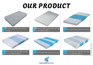 Malaysia Factory Direct Price Pocket <b>Springs</b> with Border Wire enhancing Mattress Edge Support and Durability - Product Image 4
