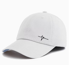 1pc Heartbeat Printed Baseball <b>Cap</b> Classic Fashion Soft Sweatband Adjustable Size Lightweight Multi Functional Classic <b>Hat</b> Per - Product Image 2