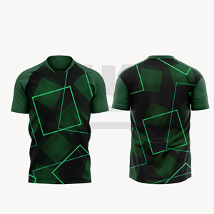 Custom Soccer Jersey Heat-Transfer Printed 100% Polyester Lightweight Breathable Quick Dry Short Sleeve Performance Unisex Adult - Product Image 6