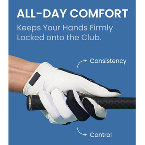 Gants de golf personnalisables Vantrex Industries pour hommes et femmes, antidérapants, durables, en daim respirant, protection sportive, confortables, avec logo - Product Image 5