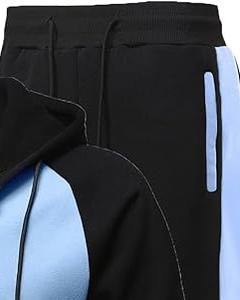 Survêtement d'hiver décontracté à capuche 2026 en polyester/coton respirant et écologique, avec broderie imprimée, design 2-en-1, poids lourd - Product Image 6