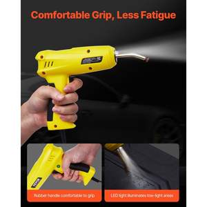 Kit de pistola soldadora de plástico de 220W con 800 grapas y 56 varillas para trabajos de soldadura de plástico - Product Image 6