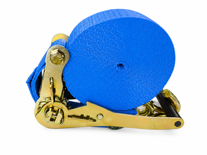 Correa de trinquete de doble gancho en J de 50 mm OEM, resistente, 3000 kg, de poliéster resistente a la abrasión, suministro de fábrica - Product Image 5