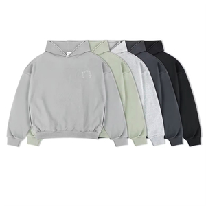 Sudaderas con Capucha y Sudaderas Lisas Personalizadas con Logotipo, de 450 g/m², 80% Algodón, 20% Poliéster, para Hombre, Unisex - Product Image 2