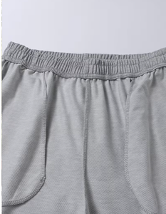 Hardihood International Men's Navy Blue Polyester/Cotton Sweatpants Elastic Waist Drawstring Casual Side Pockets Midweight - Product Image 3