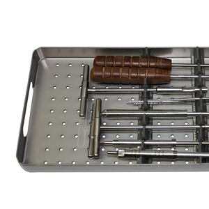 Premium Locking Plate Screw Orthopedic Implants Instrument Set Stainless Steel Bone Plating <b>Drill</b> <b>Guide</b> Surgical Revision Kit - Product Image 4