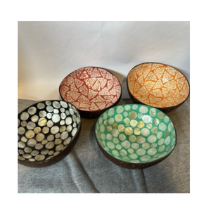 Large Wooden Bowl Hand Carved <b>COCONUT</b> BOWL Hot Selling Good Price - Product Image 1